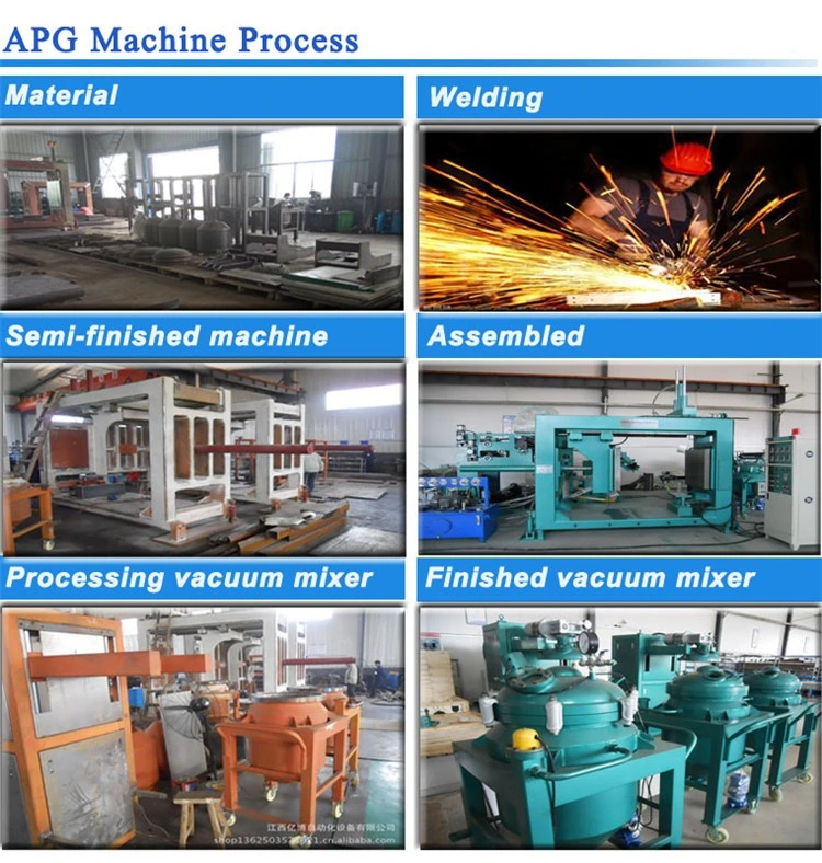 عملية APG القوالب للعزل الكهربائي للمحول الكهربائي 35KV CT PT مع آلة APG 0